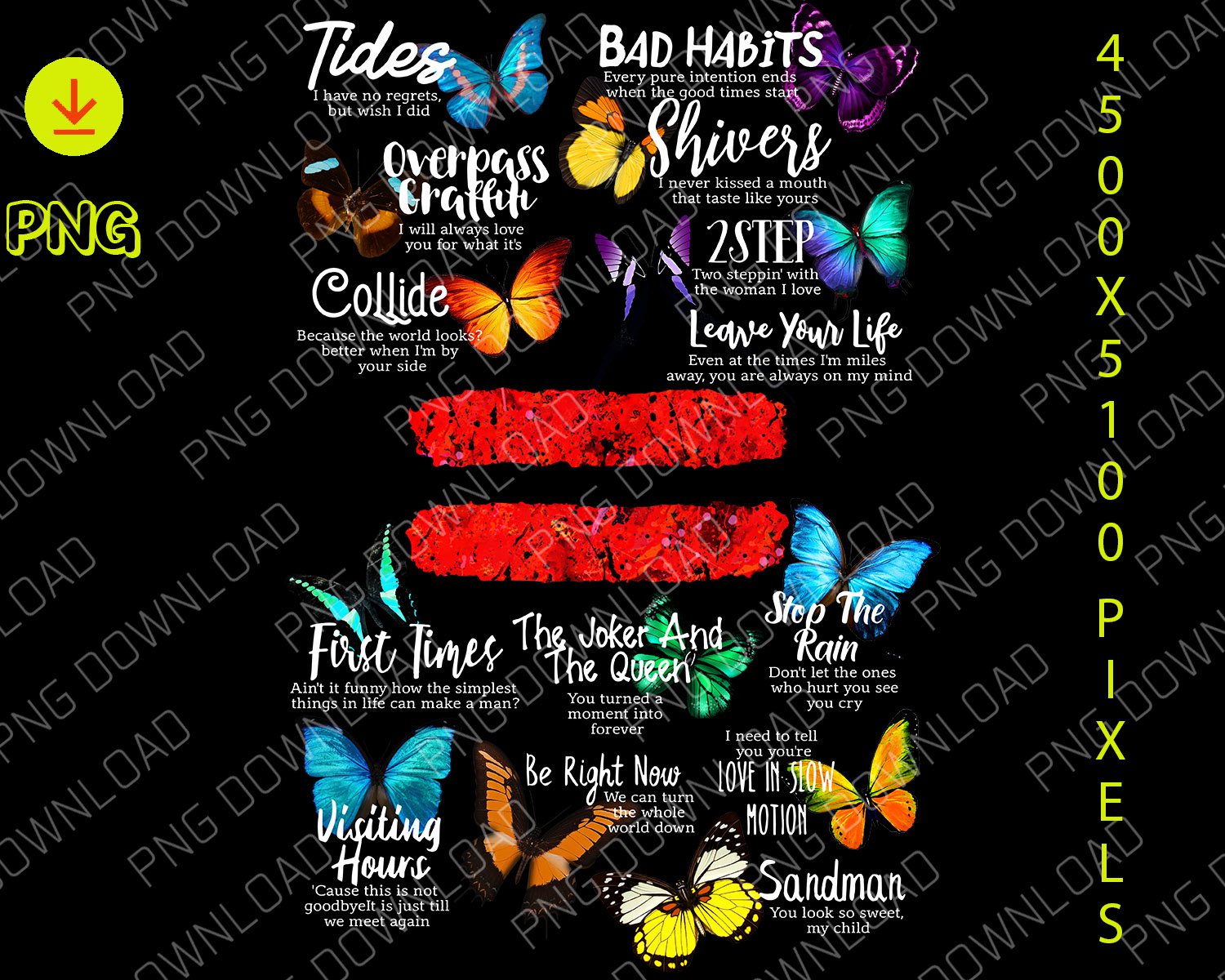 Ed Sheeran4 music dowload file png tour 2023