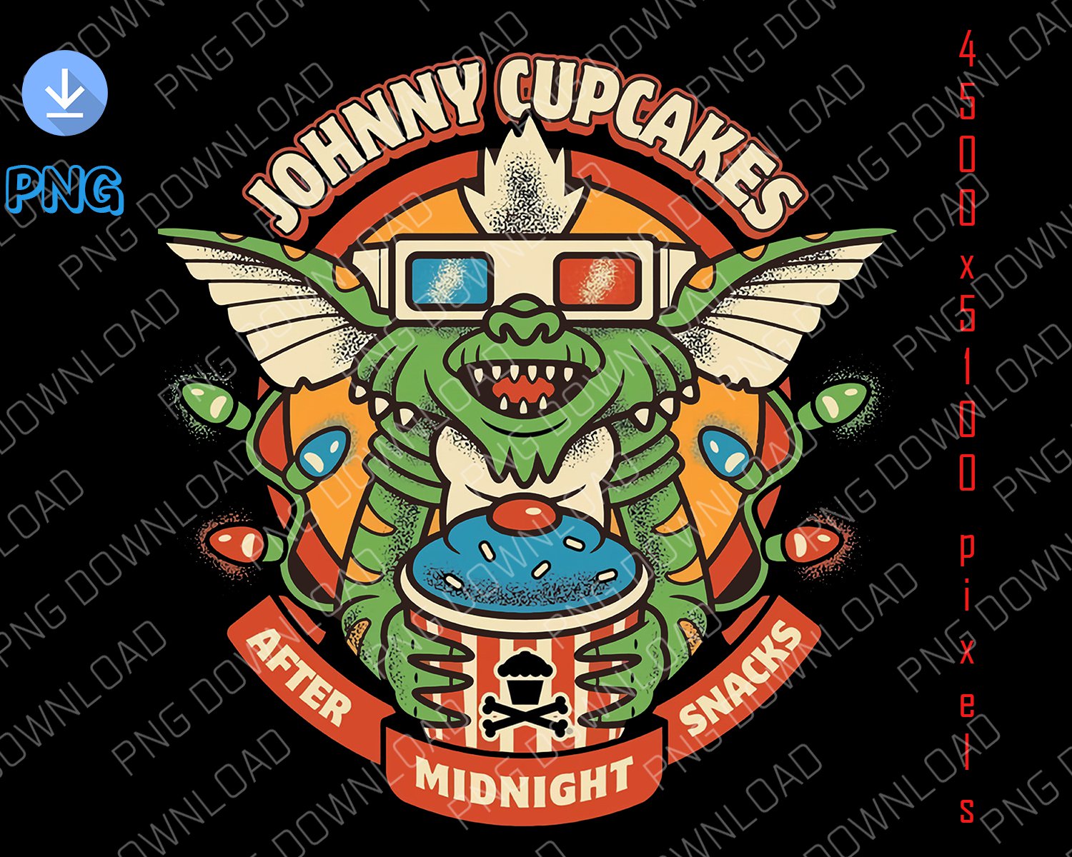 johnny cupcakes prints dowload file png