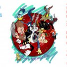 looney design dowload sticker png