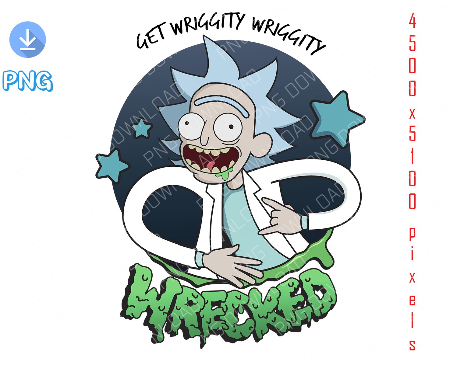 Rick Morty art dowload file png