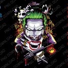 sticker Joker design dowload file black background