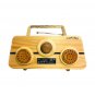 Cibodas Model Wooden Radio from Indonesia Sundanese crafts