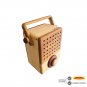 Cianjur Model Wooden Radio from Indonesia Sundanese crafts