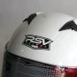 RSV FF500 WHITE GLOSSY HELMET