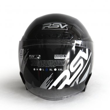 NEW RSV HELMET WINDTAIL CARBON GLOSSY