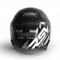 NEW RSV HELMET WINDTAIL CARBON GLOSSY