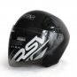 NEW RSV HELMET WINDTAIL BLACK GLOSSY