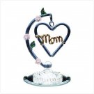 Glass Heart-Shaped Mom (mothers day)
