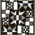 Asteroid Central Twin Quilt 52" x 76" design for EQ6 - No Shipping Charge
