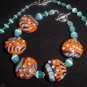 Summer Fiesta Lampwork Ensemble - Free Shipping