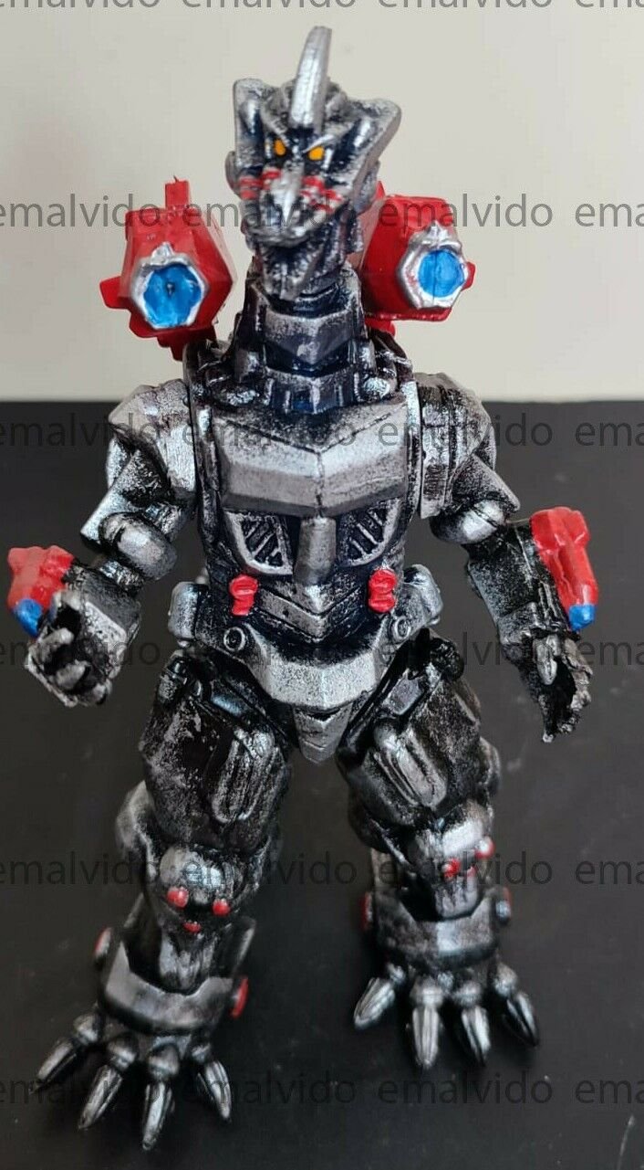 MECHAGODZILLA 2003 action figure mexican monster toy Robot KIRYU heavy ...