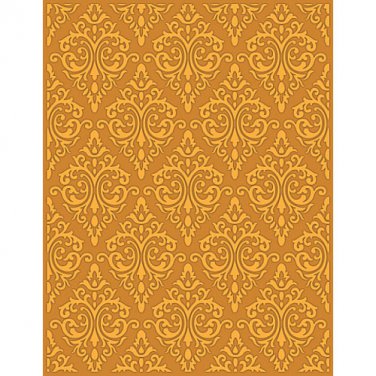 Craftwell Usa Teresa Collins Embossing Folder Beautiful Brocade