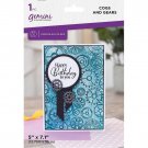 Gemini, Cogs and Gears 5" x 7.1" Embossing Folder by Crafter's Companion, Stunning Detail