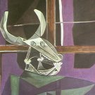 Crane de Boeuf By Pablo Picasso Verve Lithograph 1942 - Framed Artwork