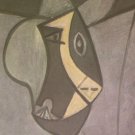Femme Au Chapeau 1942 Lithograph By Pablo Picasso Published By Verve - Framed Artwork