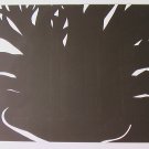 Dark Cypress I, Wood Block By Carmel Artist Dick Crispo - Framed Artwork
