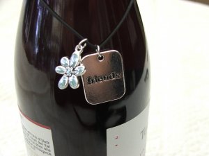 Charming Wine Bottle Charm