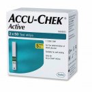 3X 100 Accu Chek Active Glucose Blood Test Strips