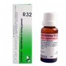 5 x dr reckeweg r 32 homeopathy medicine 22ml