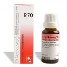 5 x dr reckeweg r70 homeopathy medicine 22ml