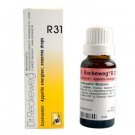 5 x dr reckeweg r 31 homeopathy medicine 22ml