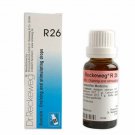 5 x dr reckeweg r26 homeopathy medicine 22ml