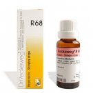 5 x dr reckeweg r68 homeopathy medicine 22ml