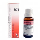 5 x dr reckeweg r71 homeopathy medicine 22ml