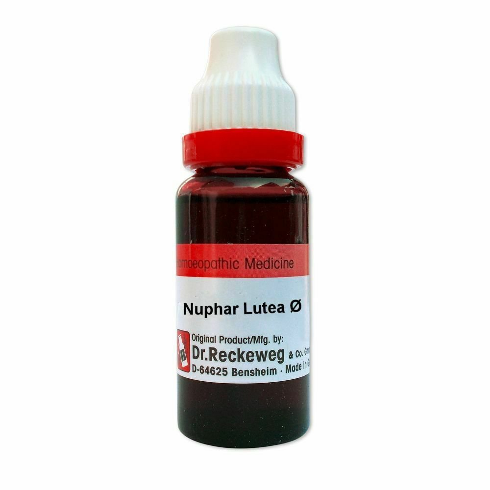 Dr Reckeweg Germany Homeopathi Nuphar Lutea Mother Tincture Q 20ml Free Postage