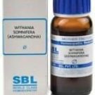 SBL Homeopathy Ashwagandha (Withania Somnifera) Mother Tincture Q (30 ML)