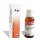5 x dr reckeweg r64 homeopathy medicine 22ml