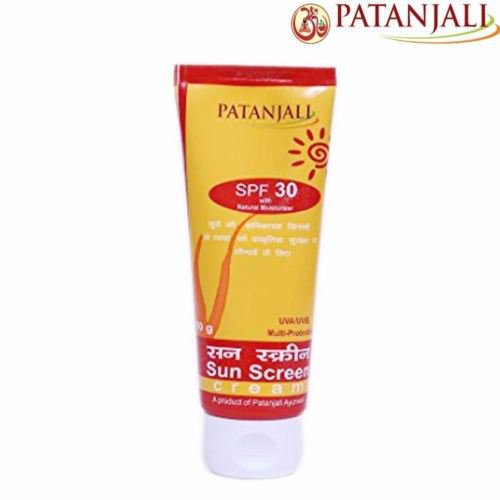 Patanjali Sun Screen Cream, SPF 30 Winter Dryness & Roughness 50Gm