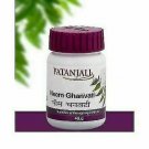 PATANJALI DIVYA NEEM GHAN VATI 40GM - REDUCING PIMPLES Fast Ship WORLDWID