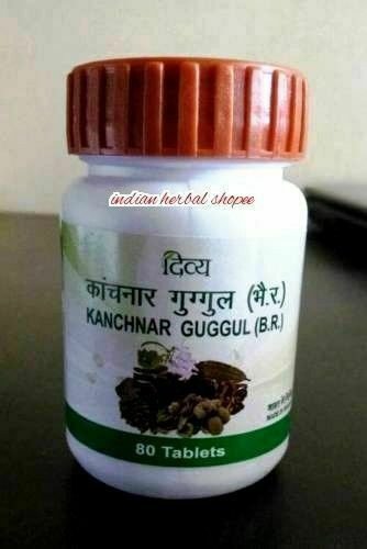 Patanjali Kanchnar Guggul 40g Baba Ramdev Patanjali Herbal Ayurvedic IU