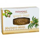 Pack Of 3 Pcs Patanjali Divya Multani Mitti Body Cleanser Soap - 75 Gm