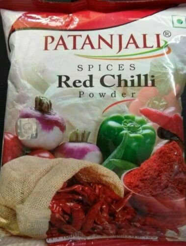 2X PATANJALI Red Chilli Powder 200g, Fresh Stock FAST SHIPPING WORLDWIDE