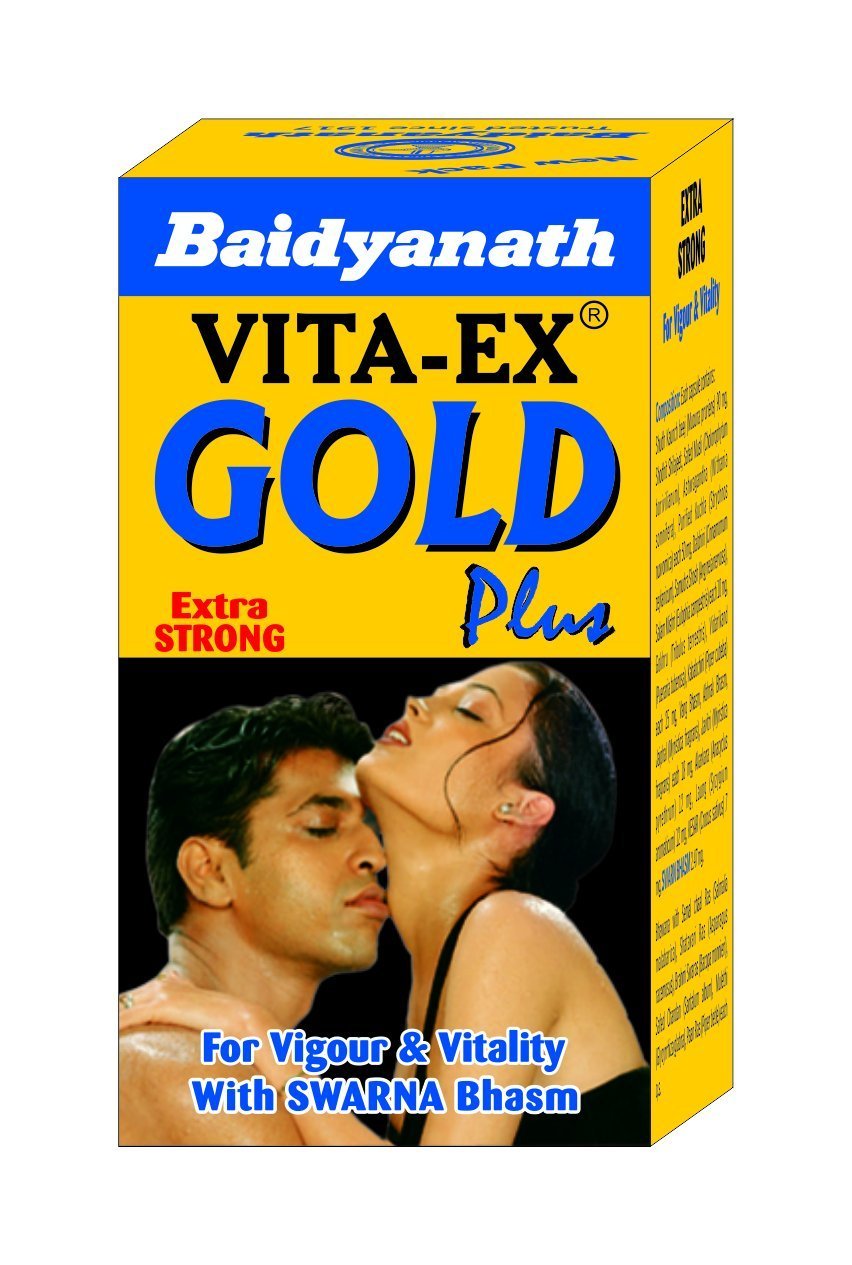 Baidyanath Vita-Ex Gold Plus Capsule 20Capsule,Enhance the Energy Levels