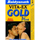 Baidyanath Vita-Ex Gold Plus Capsule 20Capsule,Enhance the Energy Levels