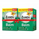 Zandu Balm Effective For Headache, Body Pain, Sprain and Cold 50ml pack of 2