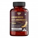 Korean Red Panax Ginseng Extract Root 20% Ginsenosides 1600mg 90 Capsules