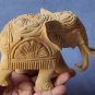 sandalwood carving elephant hand made animal