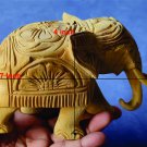 sandalwood carving elephant hand made animal