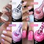 Winter Snowflake Gel Nail Polish Art White Sequins 7ml