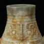 Natural White Jade Hand Carved Beast Bottle Vase Statue Sculpture