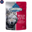 Blue Buffalo Blue Wilderness Trail Toppers Salmon Wild Cuts Dog Food Topper, 3 oz., Case of 24