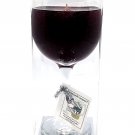 Merlot Scented Wine Candle in Glass 100+ Hours Made in USA by The Gel Candle Company