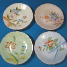 Occupied Japan saucers four plates handpainted flowers Royal Sealy 4 different dishes