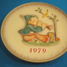1979 M. J. Hummel Goebel Singing Lesson collector plate boy # 272 9th Annual W. Germany porcelain