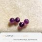 Pink Freshwater Pearl Purple Amethyst Beaded Necklace