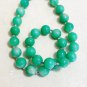 Green Chrysoprase Gemstone Beaded Necklace